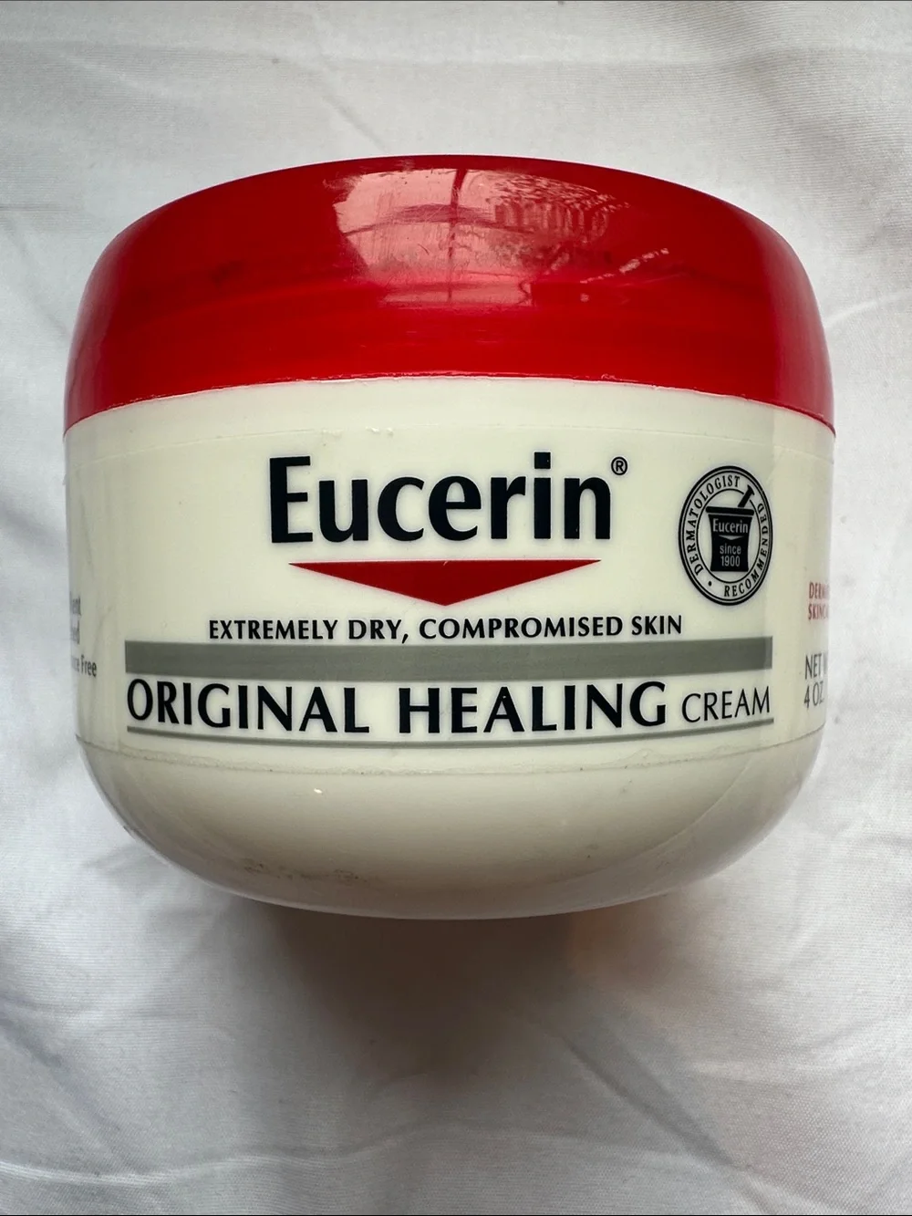 Eucerin Original Healing Cream Extremely Dry Compromised Skin 4 oz